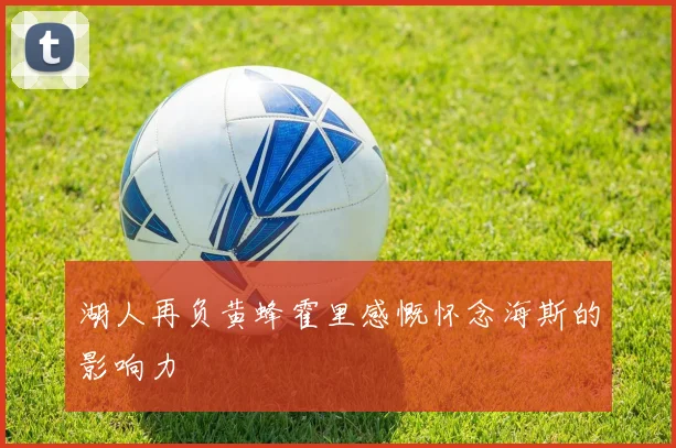 湖人再负黄蜂霍里感慨怀念海斯的影响力